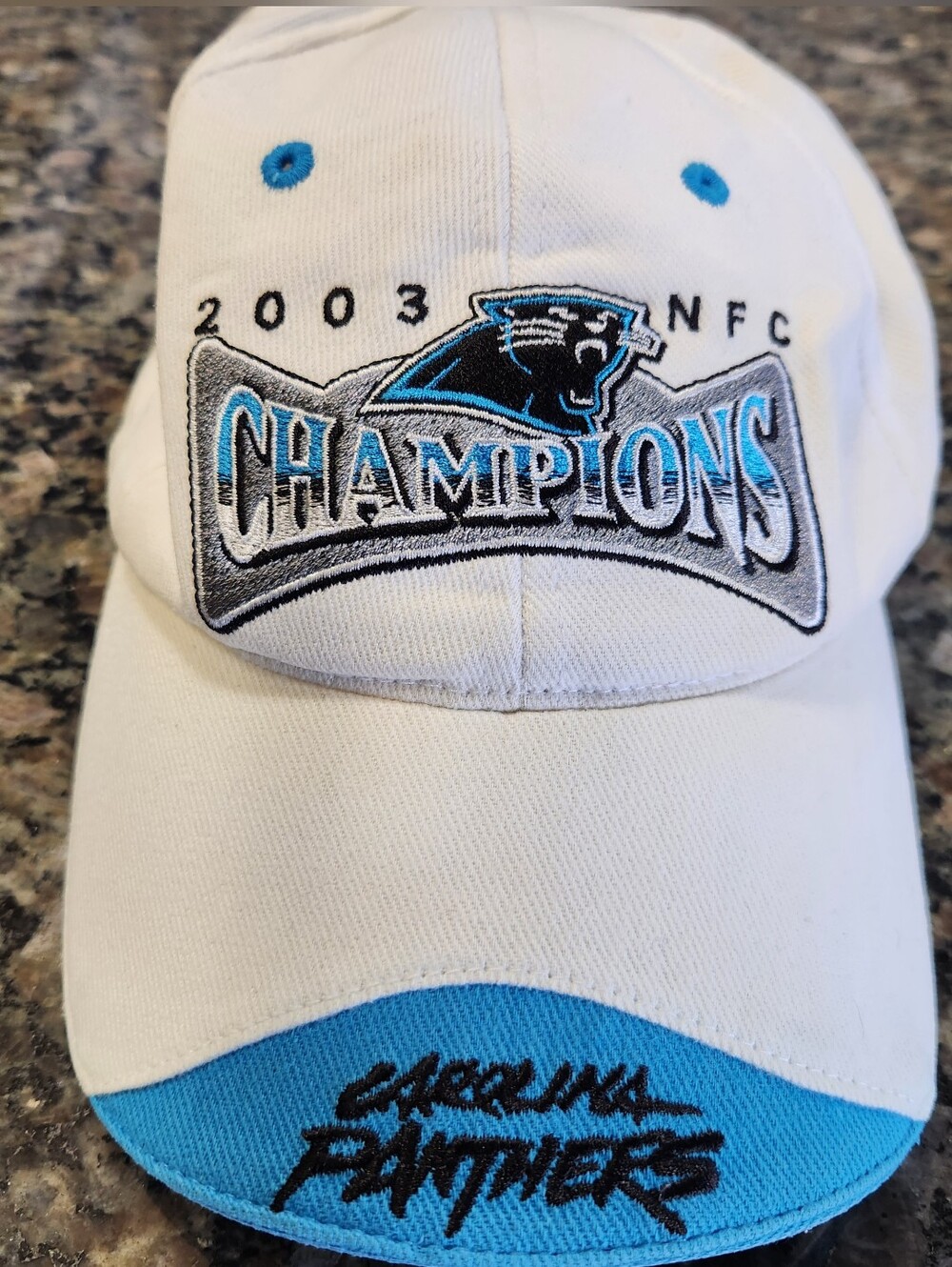Carolina Panthers 2003 NFC Champions Hat